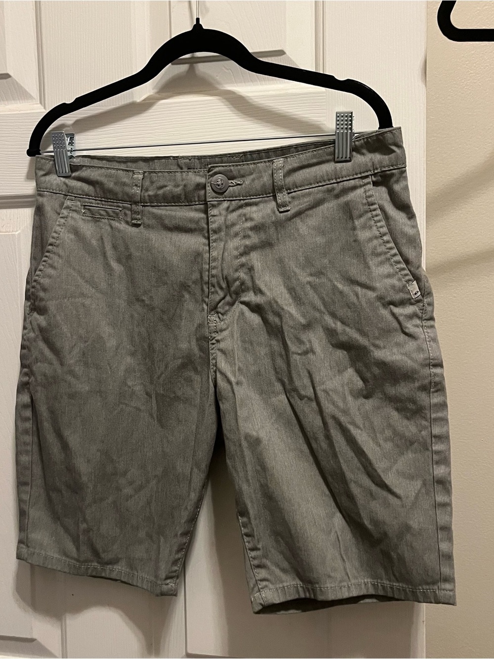 Quiksilver Men's Gray Shorts -Straight